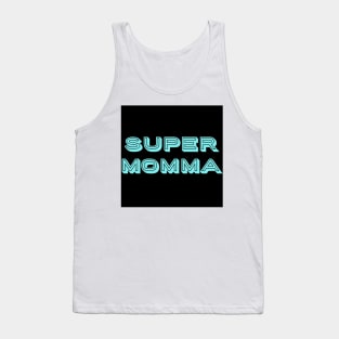 super momma text art Tank Top